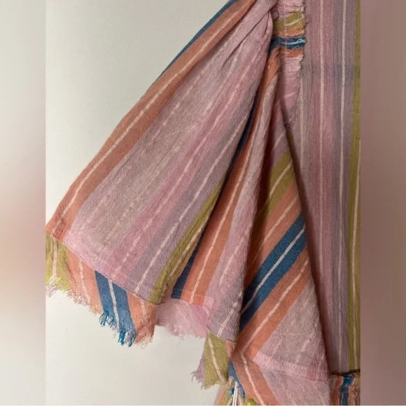 Show Me Your Mumu Brooks Babydoll Mini Dress Paradise Stripe Small NWT Cotton - Picture 12 of 14